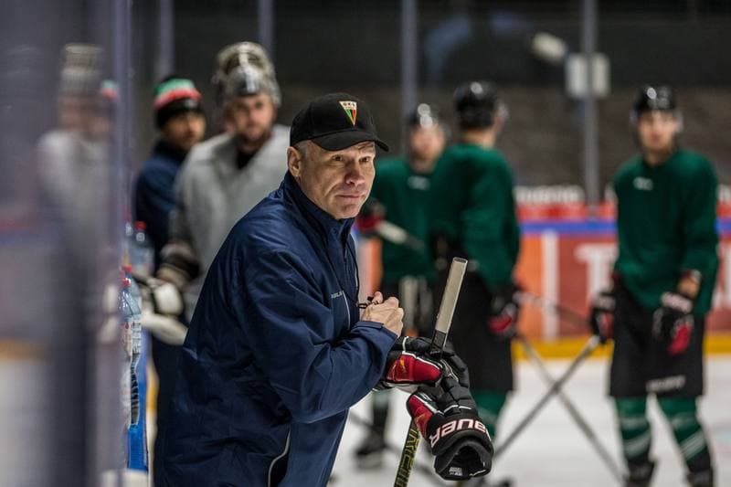 Ice Hockey. GKS Tychy. Training. 05.01.2022