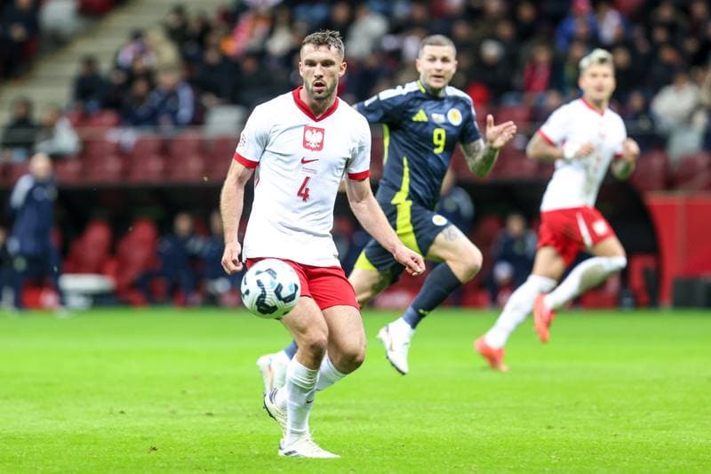 Football. UEFA Nations League. Poland - Scotland. 18.11.2024