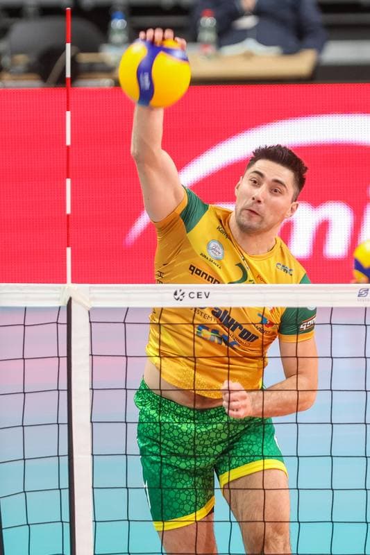 Volleyball. CEV Cup. Aluron CMC Warta Zawiercie - TSV Raiffeisen Hartberg. 25.10.2023