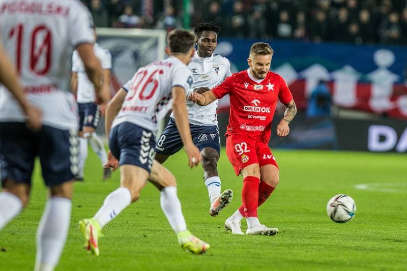 Football. PKO BP Ekstraklasa. Gornik Zabrze - Wisla Krakow. 16.10.2021