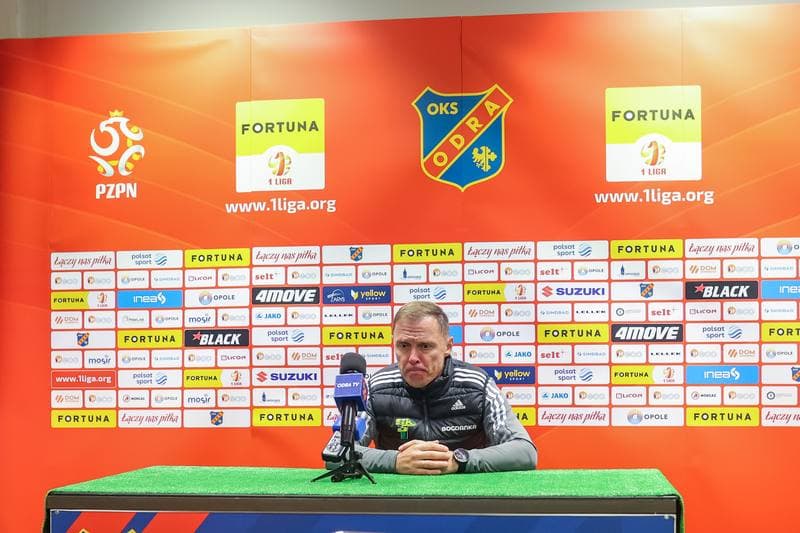 Football. Fortuna I Liga. Odra Opole - Gornik Leczna. 04.11.2023