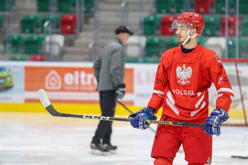 Ice Hockey. Poland national team. Training. 07.11.2023