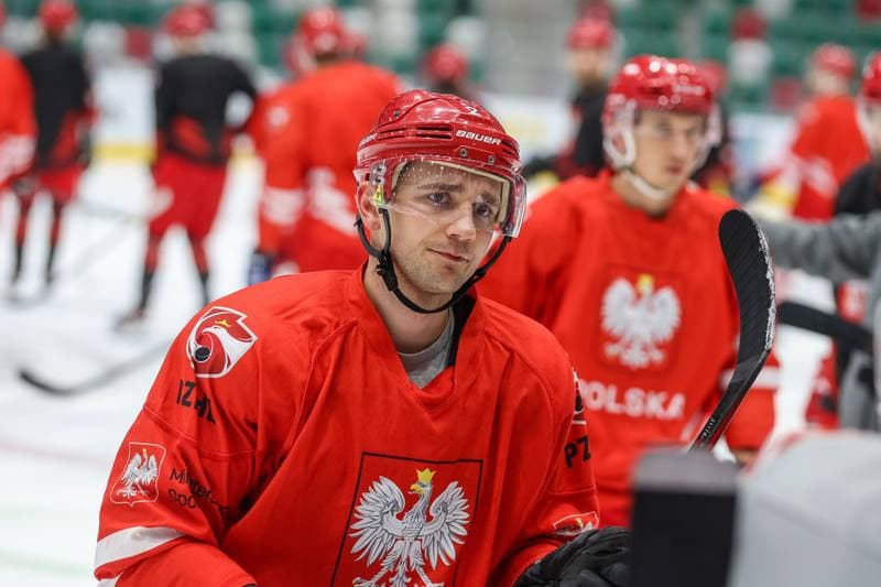 Ice Hockey. Poland national team. Training. 07.11.2023