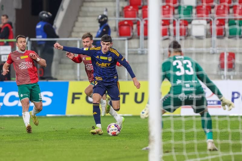 Football. Fortuna I Liga. Zaglebie Sosnowiec - Arka Gdynia. 12.11.2023
