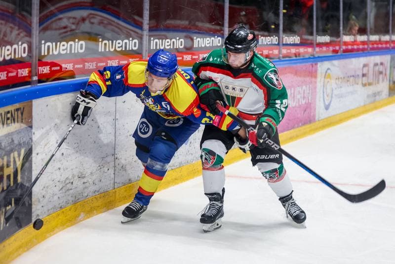 Ice Hockey. Tauron Hokej Liga. GKS Tychy - PZU Podhale Nowy Targ. 17.11.2023