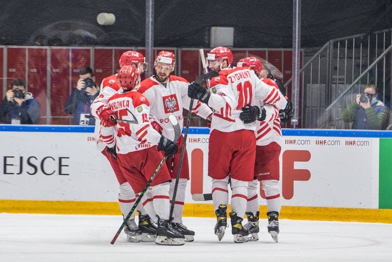 Ice Hockey. World Championship Division 1 Group B. Ukraine - Poland. 28.04.2022