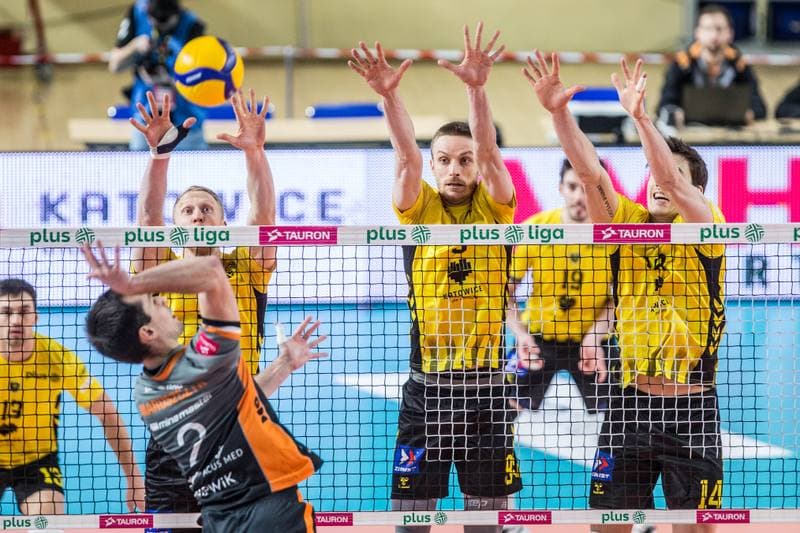 Volleyball. PlusLiga. GKS Katowice - Cuprum Lubin. 06.02.2022