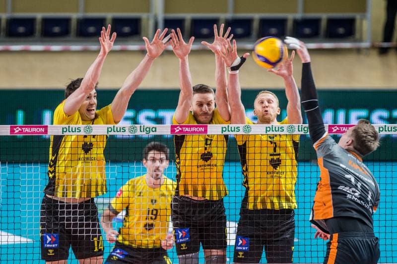 Volleyball. PlusLiga. GKS Katowice - Cuprum Lubin. 06.02.2022