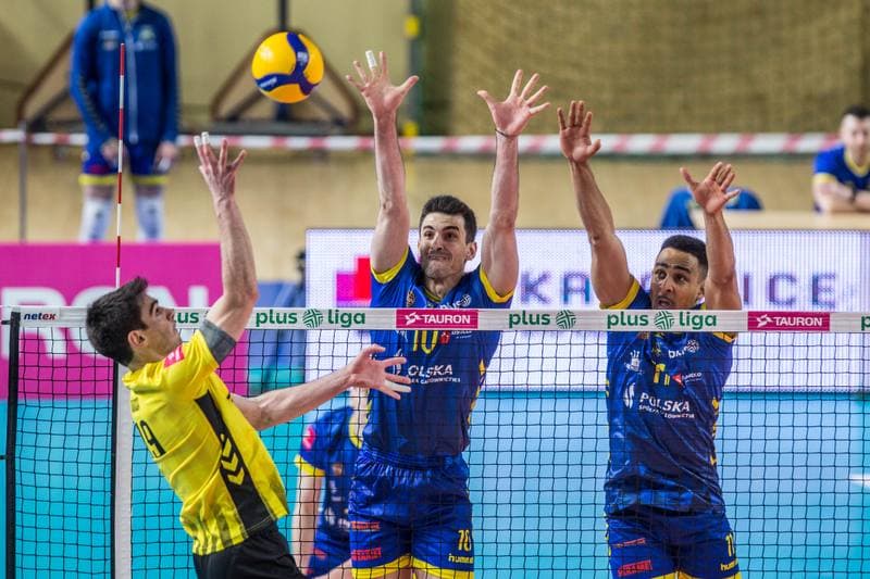 Volleyball. PlusLiga. GKS Katowice - PSG Stal Nysa. 19.02.2022