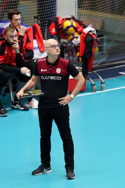 Volleyball. PlusLiga. Aluron CMC Warta Zawiercie - Asseco Resovia Rzeszow. 25.01.2024
