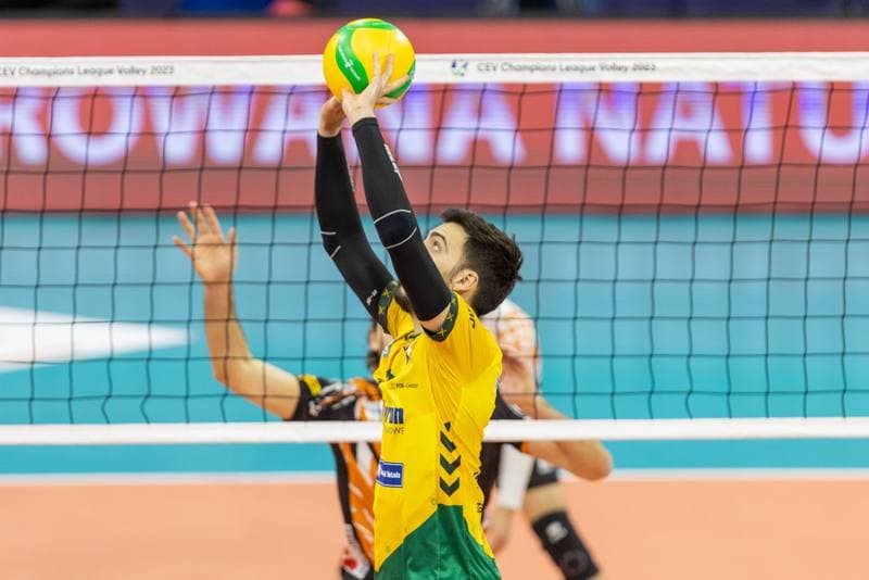 Volleyball. CEV Champions League. Aluron CMC Warta Zawiercie - Berlin Recycling Volleys. 30.11.2022