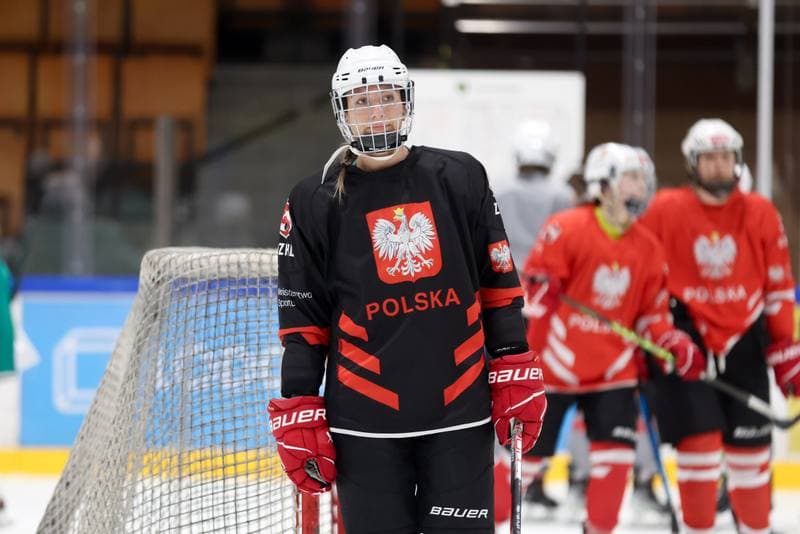 Ice Hockey. Poland national team. Training. 05.02.2024