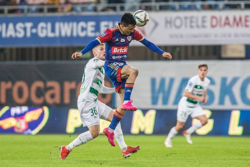 Football. PKO BP Ekstraklasa. Piast Gliwice - Lechia Gdansk. 12.03.2022