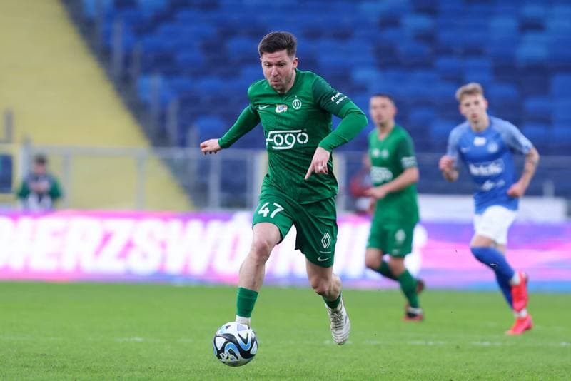 Football. PKO BP Ekstraklasa. Ruch Chorzow - Warta Poznan. 17.02.2024