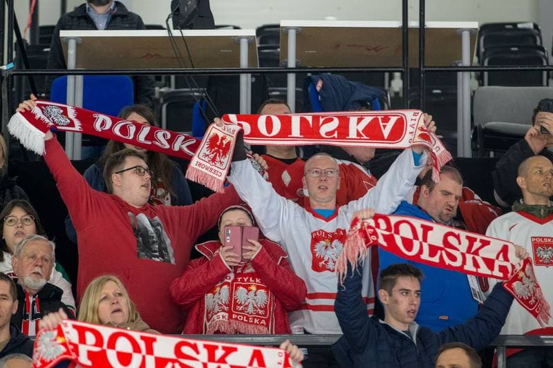Ice Hockey. World Championship Division 1 Group B. Serbia - Poland. 29.04.2022