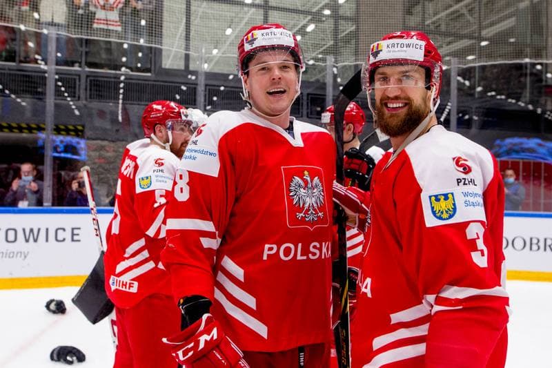 Ice Hockey. World Championship Division 1 Group B. Poland - Japan. 01.05.2022