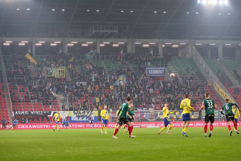 Football. Fortuna I Liga. GKS Tychy - Arka Gdynia. 01.03.2024