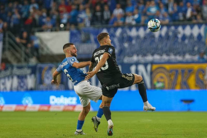 Football. PKO BP Ekstraklasa. Ruch Chorzow - LKS Lodz. 28.07.2023