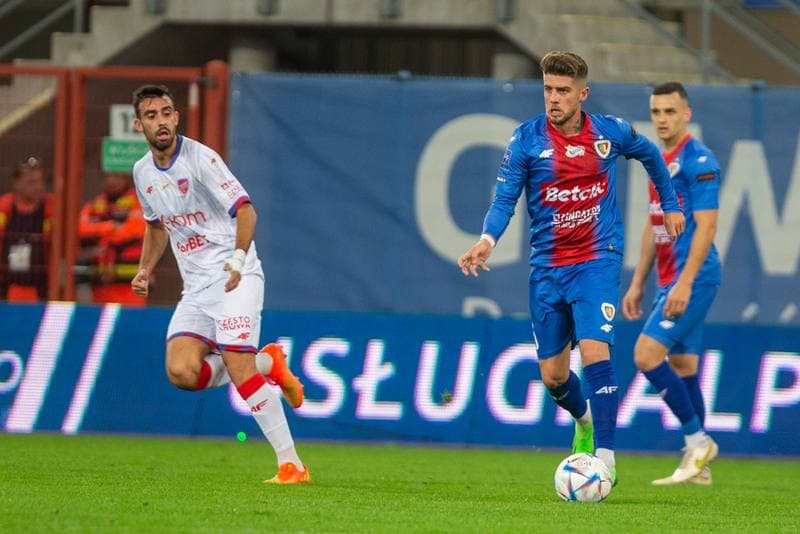 Football. PKO BP Ekstraklasa. Piast Gliwice - Rakow Czestochowa. 06.10.2022