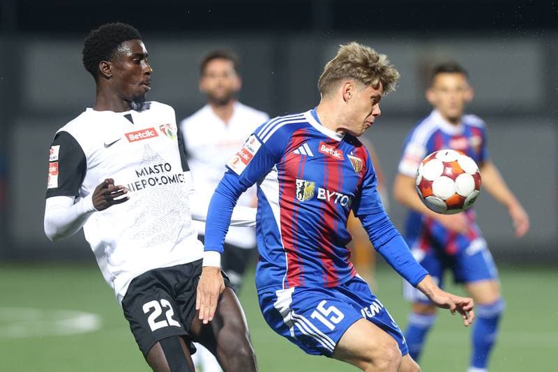Football. Betclic I liga. Polonia Bytom - Puszcza Niepolomice. 04.10.2025