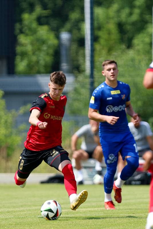 Football. Sparing. Gornik Zabrze - Odra Opole. 29.06.2024