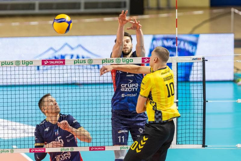 Volleyball. PlusLiga. GKS Katowice - Grupa Azoty ZAKSA Kedzierzyn-Kozle. 08.12.2022