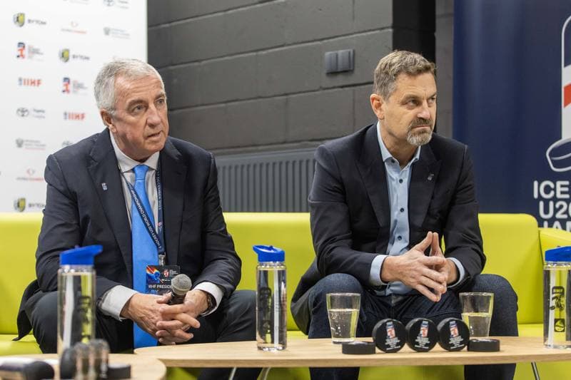 Ice Hockey. IIHF U20 World Championship Division 1B. Press Conference. 12.12.2022
