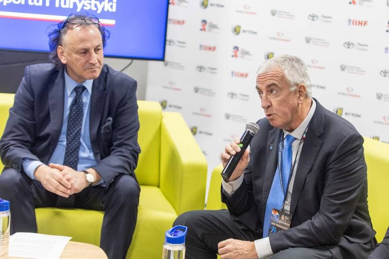 Ice Hockey. IIHF U20 World Championship Division 1B. Press Conference. 12.12.2022