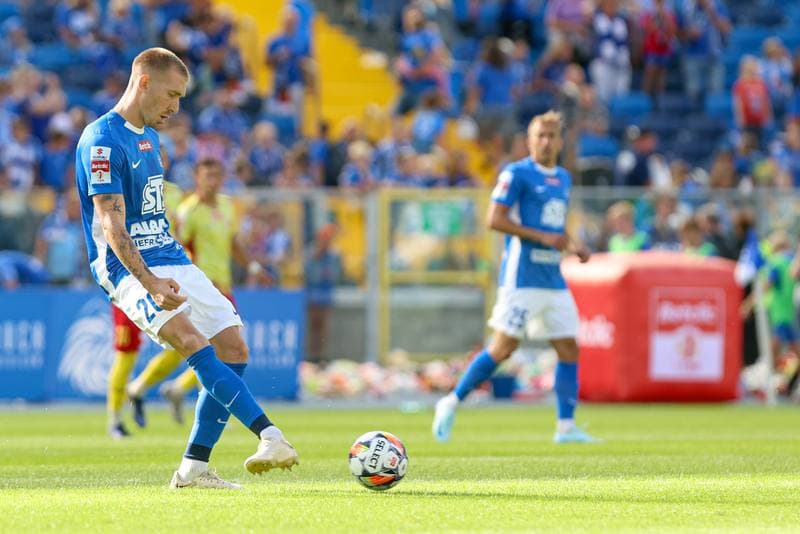 Football. Betclic I liga. Ruch Chorzow - Znicz Pruszkow. 28.07.2024