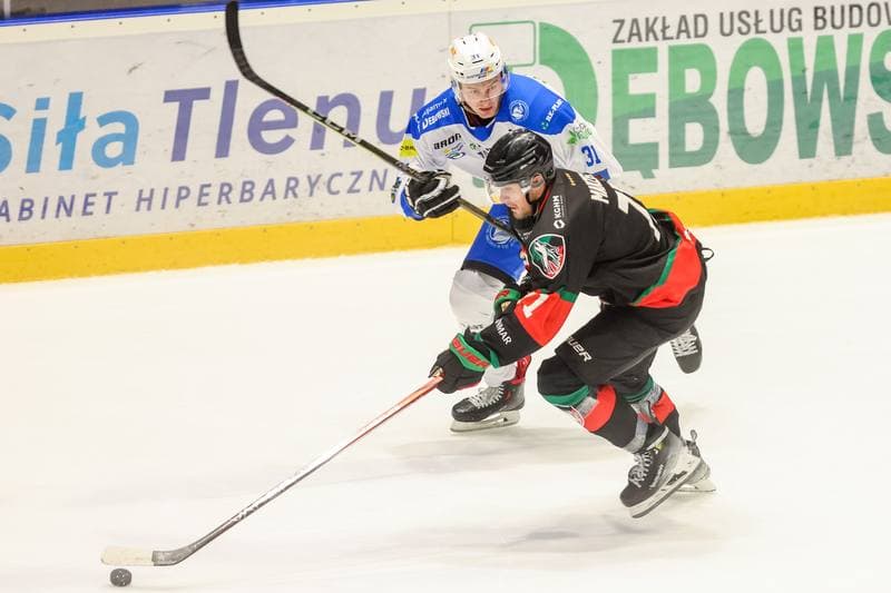 Ice Hockey. Tauron Hokej Liga. Re-Plast Unia Oswiecim - GKS Tychy. 20.10.2023