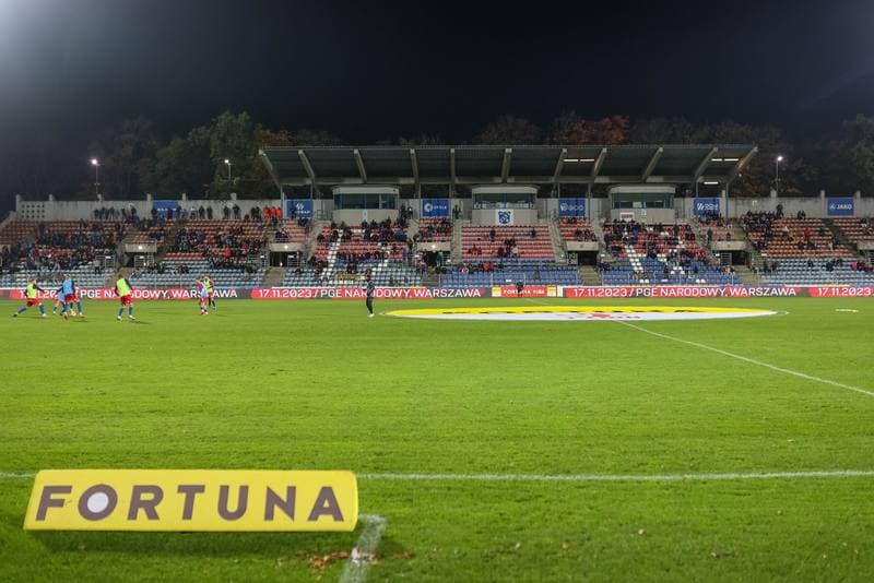 Football. Fortuna I Liga. Odra Opole - Gornik Leczna. 04.11.2023