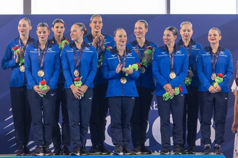 Artistic Swimming. European Games 2023. Team Free Routine Combination. 23.06.2023