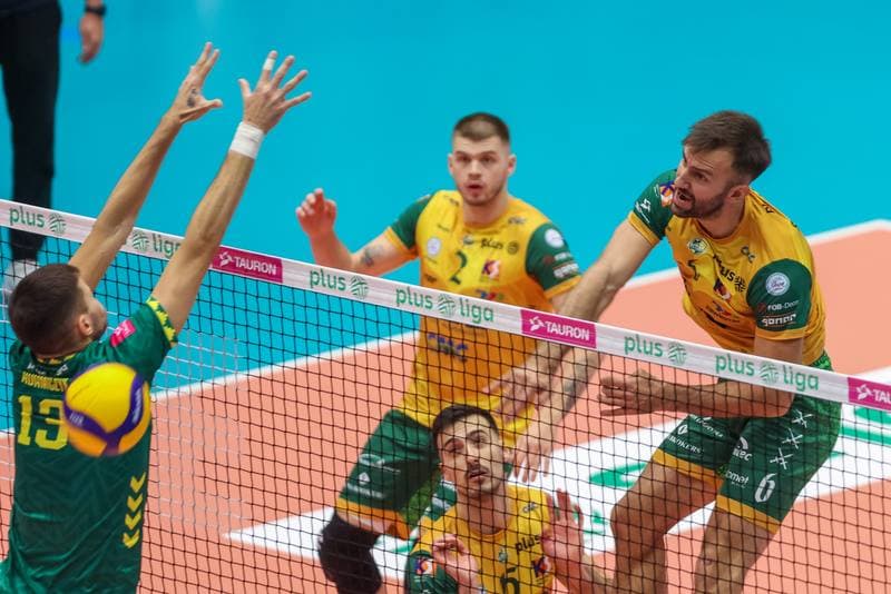 Volleyball. PlusLiga. Aluron CMC Warta Zawiercie - GKS Katowice. 05.11.2023