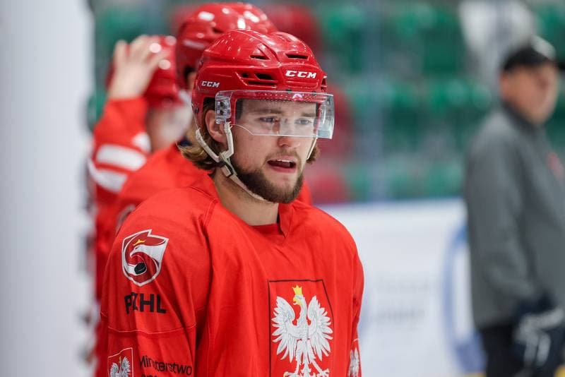 Ice Hockey. Poland national team. Training. 06.11.2023