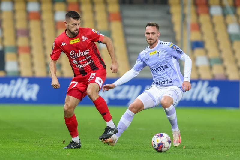 Football. Fortuna Puchar Polski. Podbeskidzie Bielsko-Biala - Pogon Szczecin. 07.11.2023