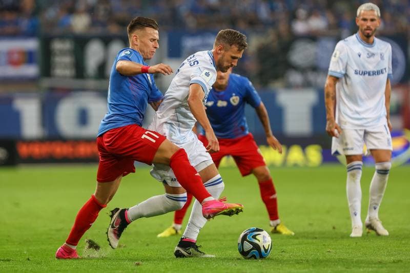 Football. PKO BP Ekstraklasa. Piast Gliwice - Lech Poznan. 22.07.2023