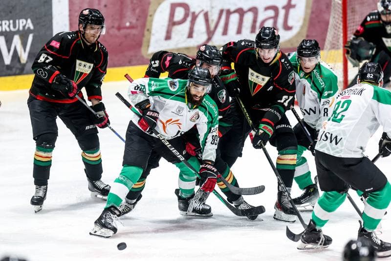 Ice Hockey. Tauron Hokej Liga. JKH GKS Jastrzebie - GKS Tychy. 20.10.2024