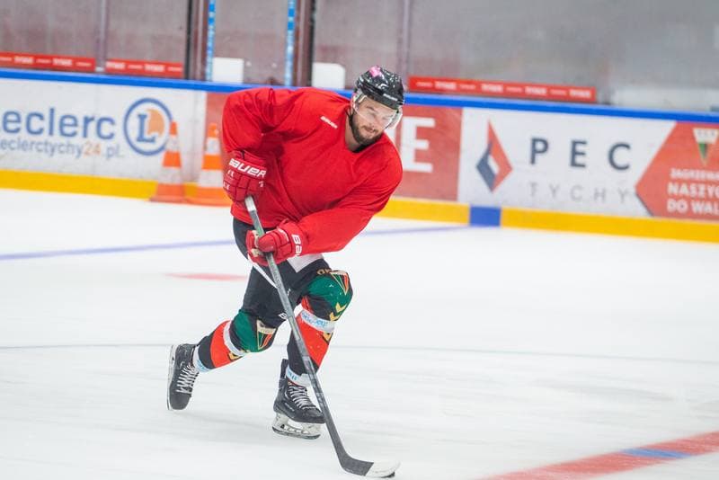 Ice Hockey. GKS Tychy. Training. 24.07.2023