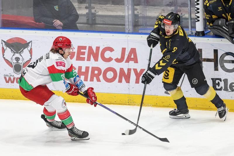 Ice Hockey. Tauron Hokej Liga. EC Bedzin Zaglebie Sosnowiec - GKS Katowice. 01.12.2024