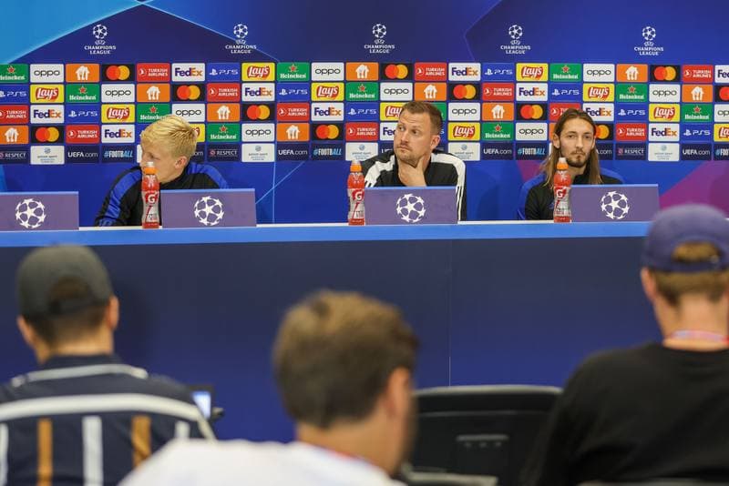 Football. FC Copenhagen. Press Conference. 21.08.2023