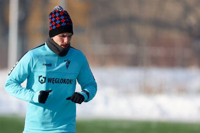 Football. Gornik Zabrze. Training. 10.01.2024