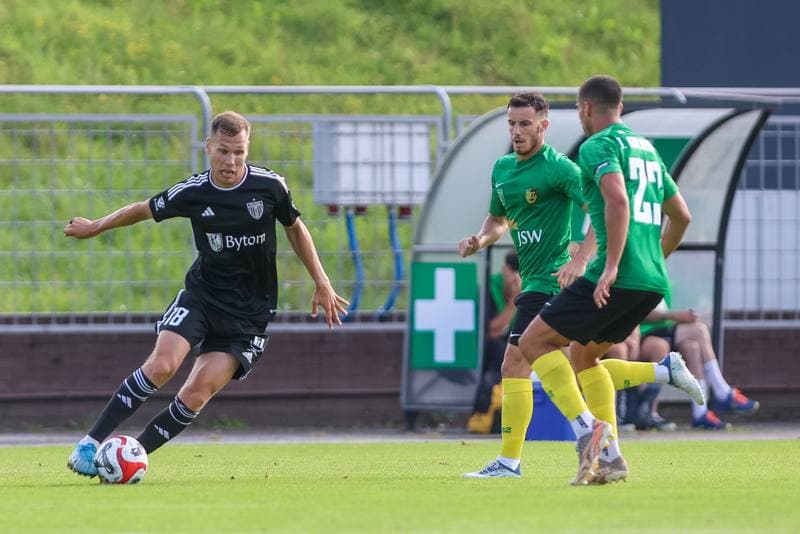 Football. II Liga. GKS Jastrzebie - Polonia Bytom. 26.08.2023