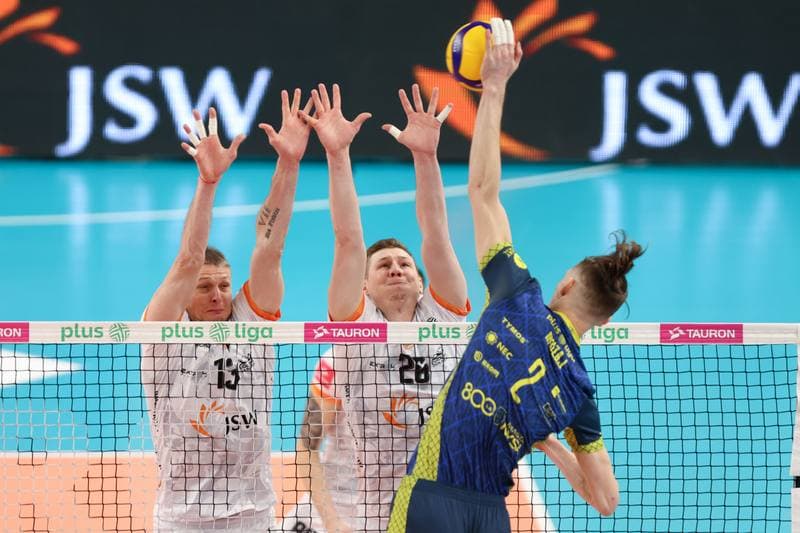Volleyball. PlusLiga. Jastrzebski Wegiel - PSG Stal Nysa. 14.01.2024