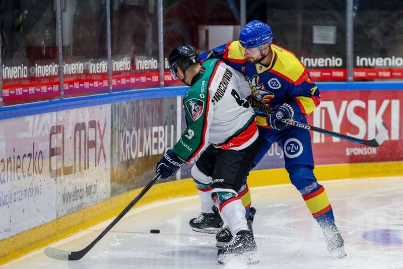 Ice Hockey. Tauron Hokej Liga. GKS Tychy - PZU Podhale Nowy Targ. 08.09.2023