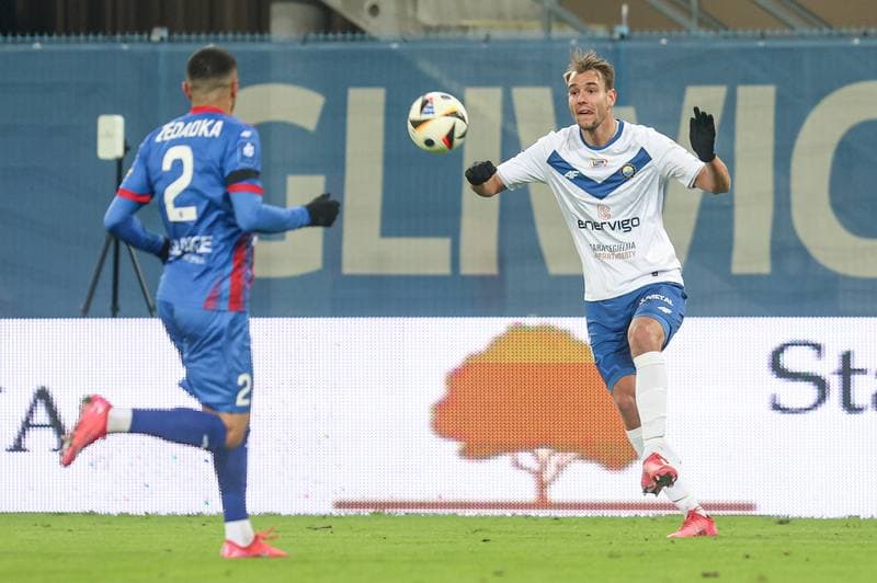 Football. PKO BP Ekstraklasa. Piast Gliwice - Stal Mielec. 21.02.2025
