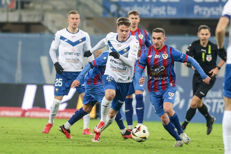 Football. PKO BP Ekstraklasa. Piast Gliwice - Stal Mielec. 21.02.2025