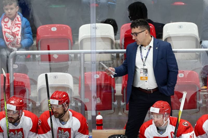 Ice Hockey. Olympic Qualification. Poland - Estonia. 08.02.2024
