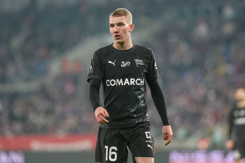 Football. PKO BP Ekstraklasa. Gornik Zabrze - Cracovia Krakow. 28.02.2025