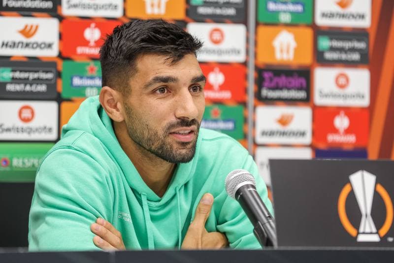 Football. Sporting CP. Press Conference. 25.10.2023
