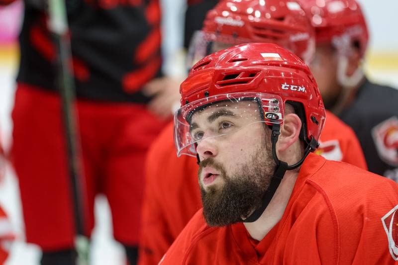 Ice Hockey. Poland national team. Training. 08.11.2023